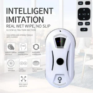 Smart Window Cleaning Robot Electric Intelligent Glass limpiacristales Robot Vacuum Cleaner for Window Remote Control for Home